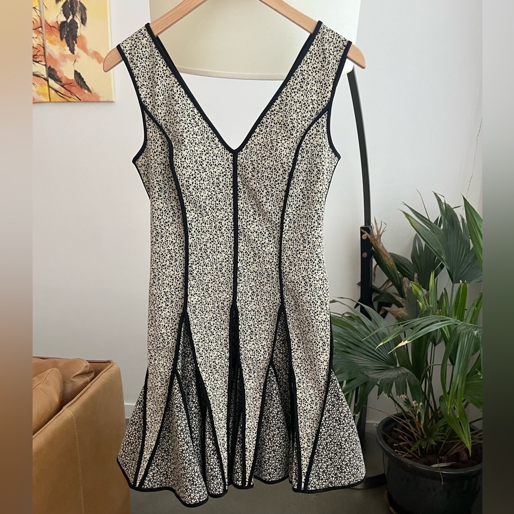 Halston Heritage Fit and Flare Dress
